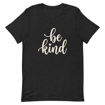 Be Kind Script Graphic T-Shirt, flat lay