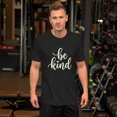 Be Kind Script Graphic T-Shirt, Men's, on a model