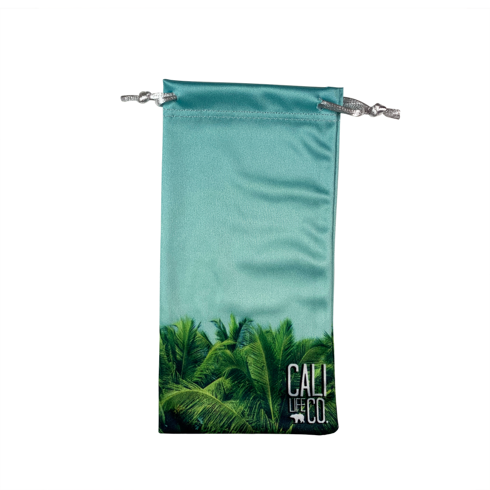 Blue Green Palm Limited Edition pouch